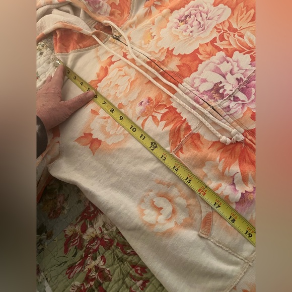Lucky Brand Y2K Vintage Floral Zip Up Hoodie - Picture 10 of 12